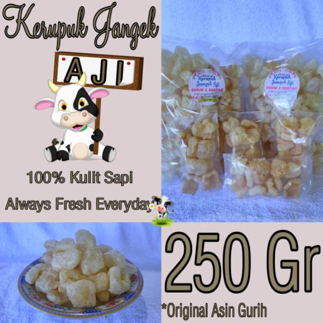 

TERMURAH - Kerupuk Kulit | Jangek | Dorokdok | - 250gr