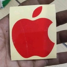 stiker apple cutting stiker motor mobi