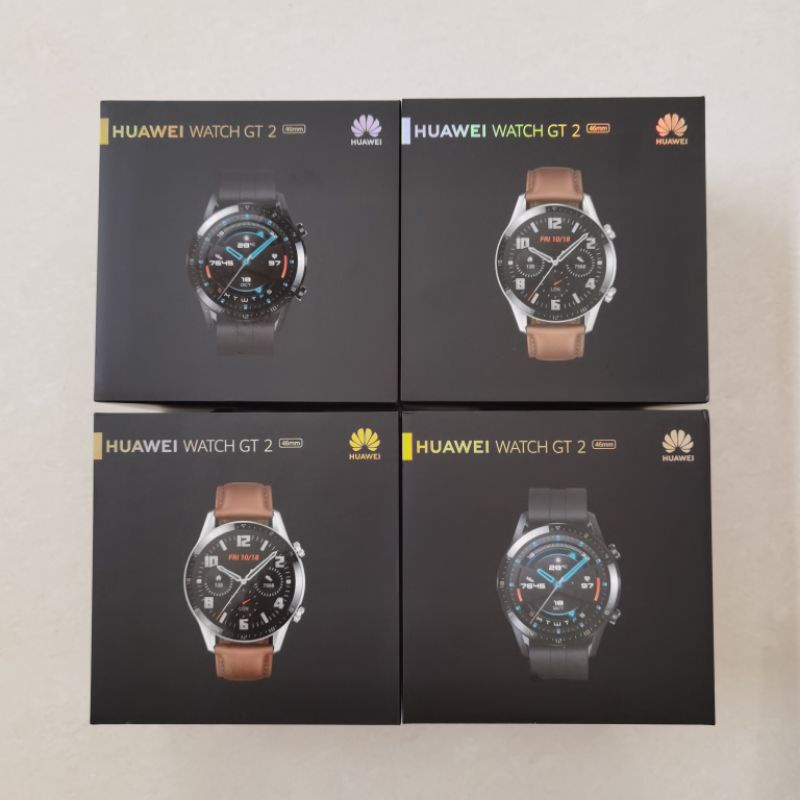 Huawei Watch GT2 46mm GT 2 Male Sport Edition SmartWatch Pria Hitam Matte Black Pebble Brown 46 mm Garansi Resmi