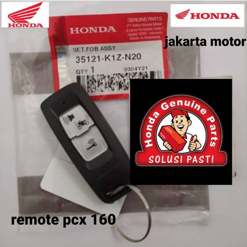 35121-K1Z-N20 remote PCX 160 remote K1Z asli honda