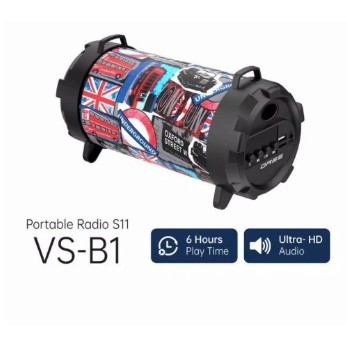 OASE VS-B1 vsb1 speaker bluetooth portable , Radio s11 garansi resmi