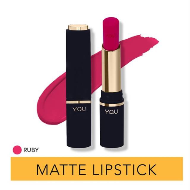 Y.O.U Supreme Matte Lipstick - Ruby