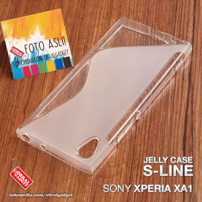 Soft Jelly Case Sony Xperia XA1 Softcase Silikon Gel Casing Cover Dual