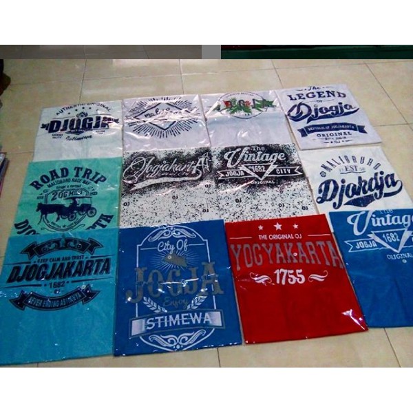 PUSAT KAOS JOGJA MURAH - Oleh Oleh Khas Jogja / Souvenir Kaos Murah Jogja