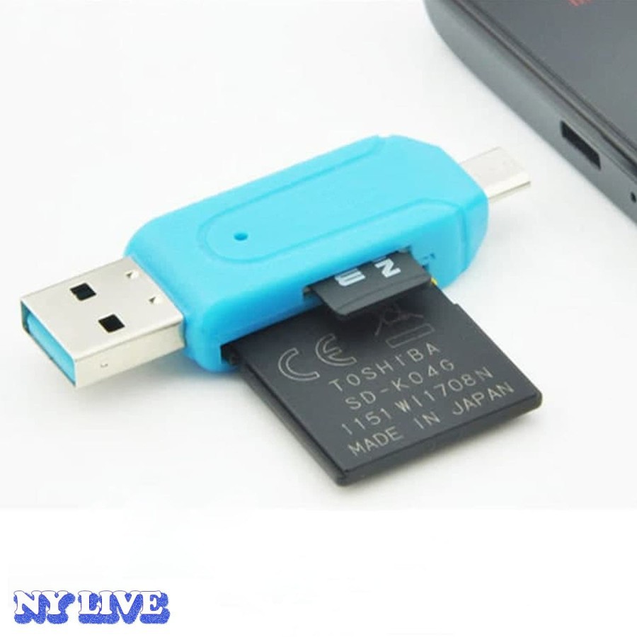 OTG CARD READER MICRO V8