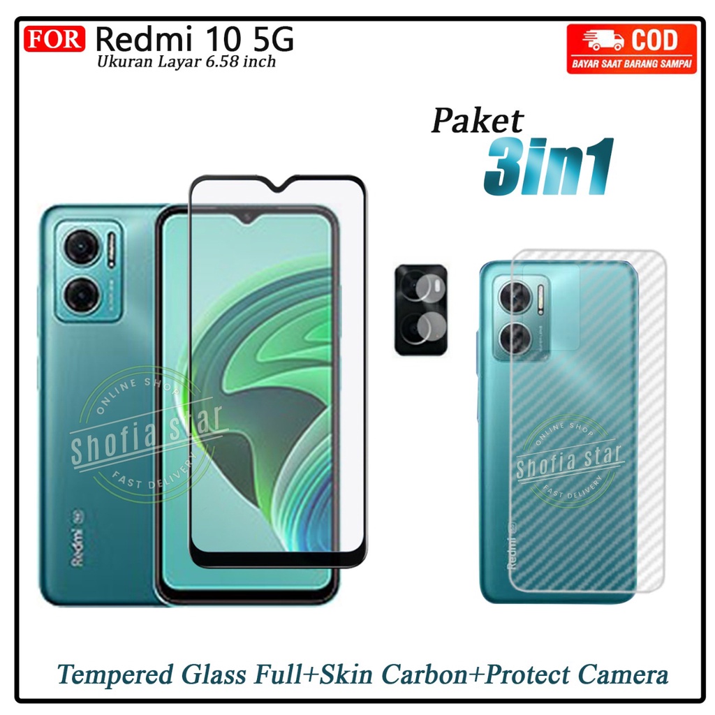 3IN1 TEMPERED GLASS MATTE REDMI 10 5G NOTE 12 4G 5G NOTE 12 PRO 5G NOTE 10S NOTE 10 4G NOTE 11 4G TG LAYAR ANTI GLARE KACA FULL COVER