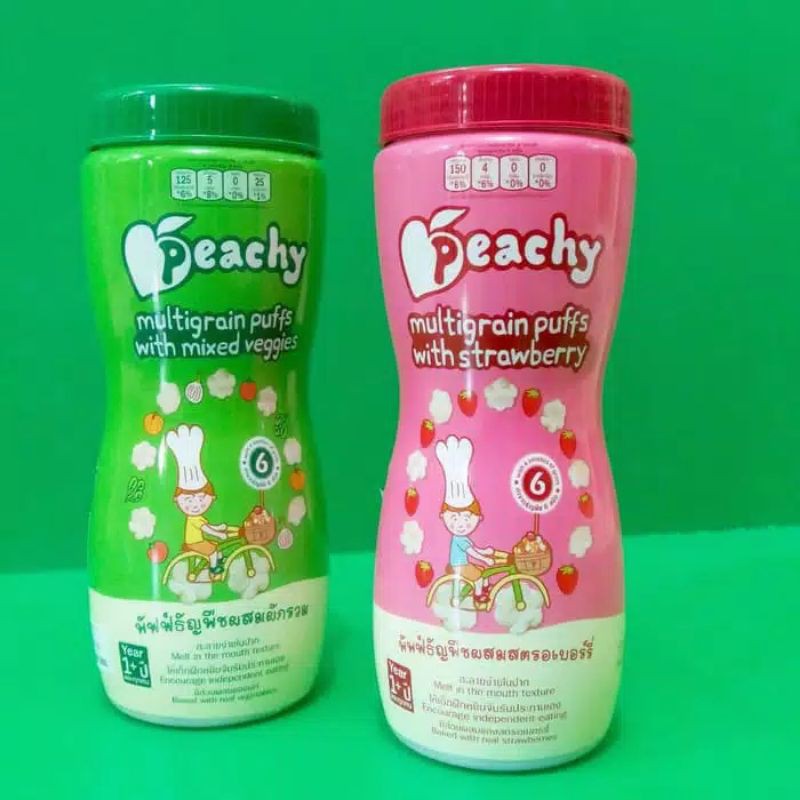 

Peachy Puff Snack / Peachy Multigrain Bukan Promina