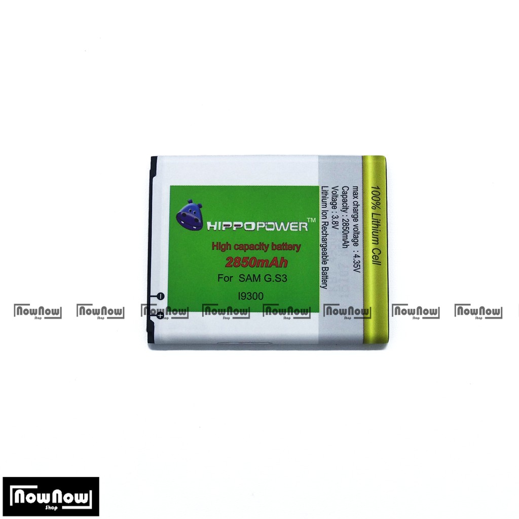 Baterai Hippo Samsung Galaxy S3 I9300 Original Batre Batrai Battery HP Garansi Resmi