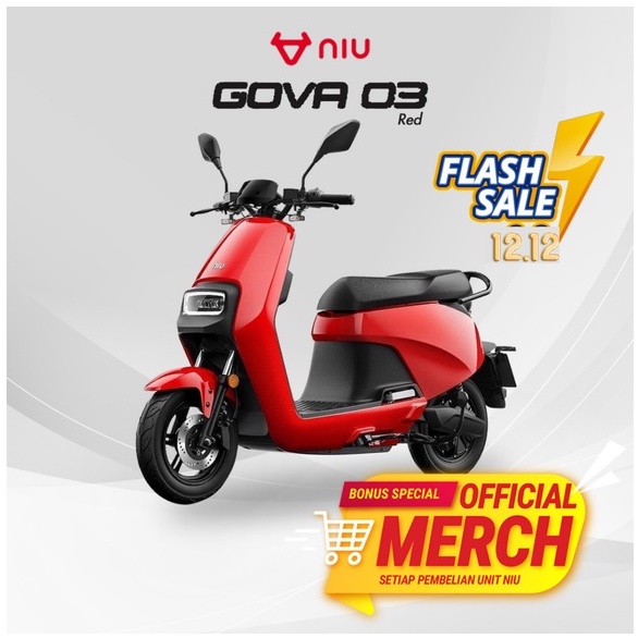 NIU Gova 03 Smart Electric Motor LISTRIK JABODETABEK