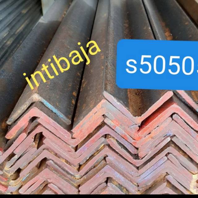  BESI SIKU 50  x 50  x 4 0mm x 6m FULL BESI  SIKU  5x5X4 0MM 