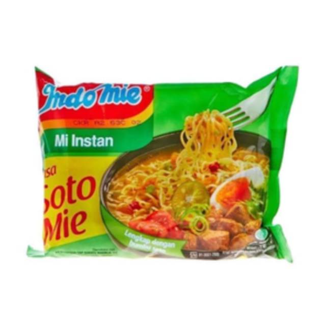 

Indomie kuah rasa soto