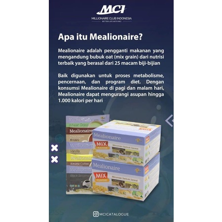 

Mealionaire