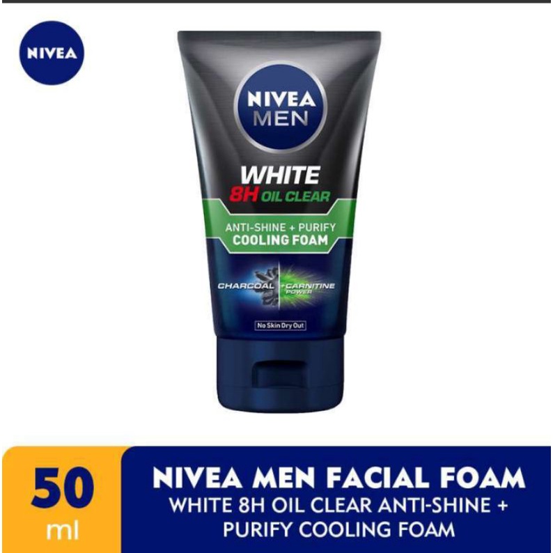 Nivea Men Facial Foam | Sabun muka Pria 50ml