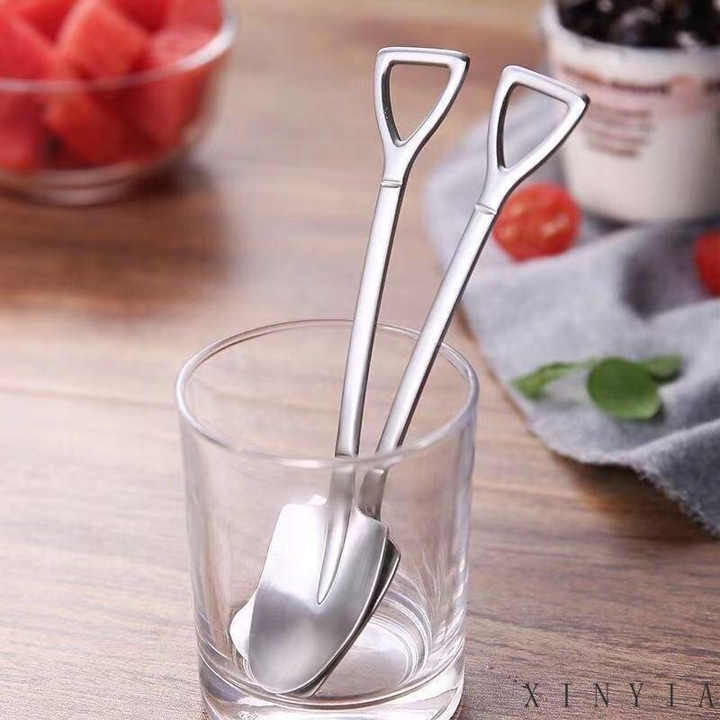 Sendok Sekop Melon Semangka Bahan Stainless Steel Tebal Gaya Retro Untuk Rumah-Won