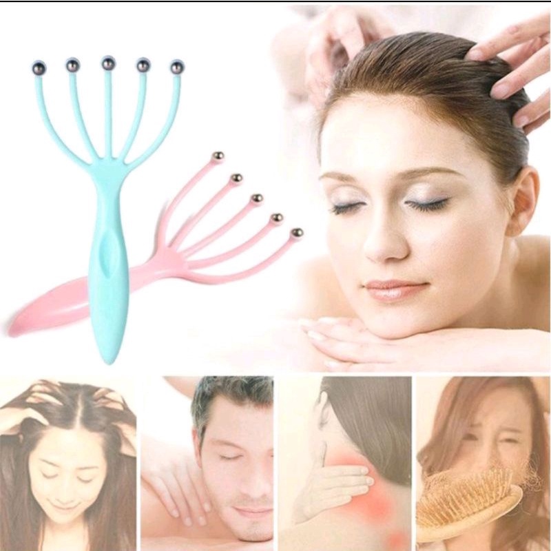 MJ88 Alat Pijat Pemijat Terapi Kulit Kepala Refleksi Head Scalp Massager Super Murah