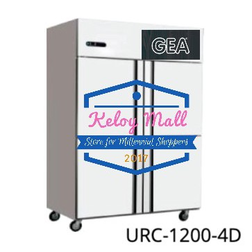 GEA Upright Chiller 4 Pintu Stainless GEA URC-1200