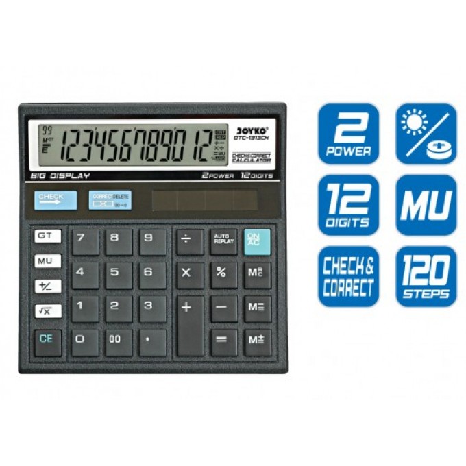 

Kalkulator Joyko DTC-1313CH (12 digit)
