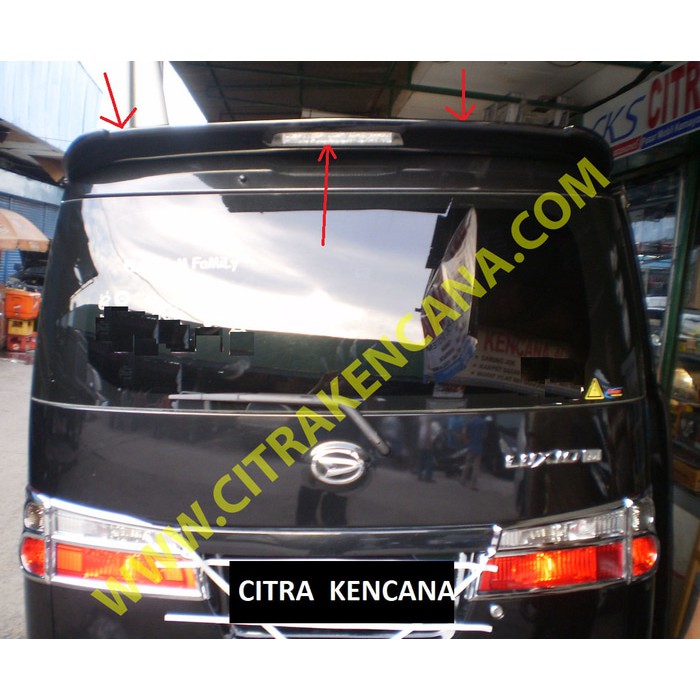SPOILER BELAKANG DAIHATSU LUXIO