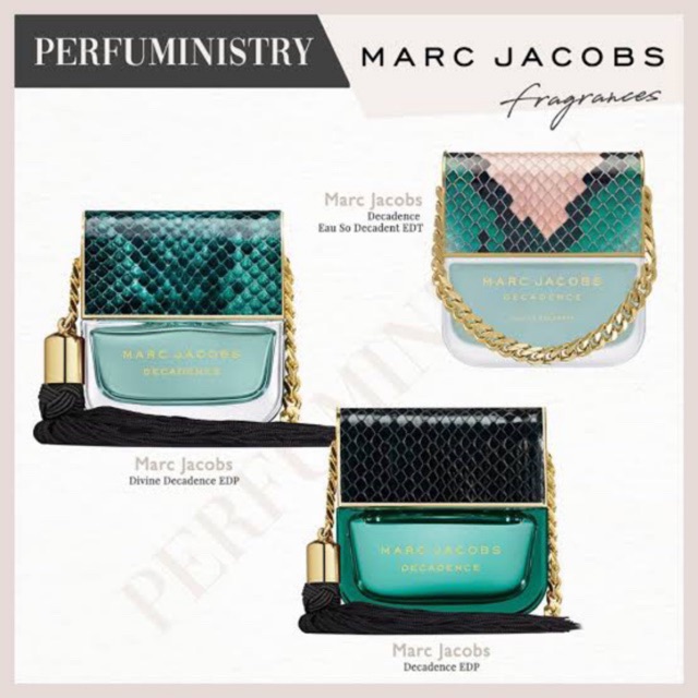 PARFUM MINIATUR MARC JACOBS DECADENCE SET 3 in 1 Shopee Indonesia