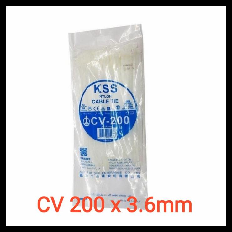 

Kabel Ties Cv 200X3.6Mm Cable Ties Kabel Tis