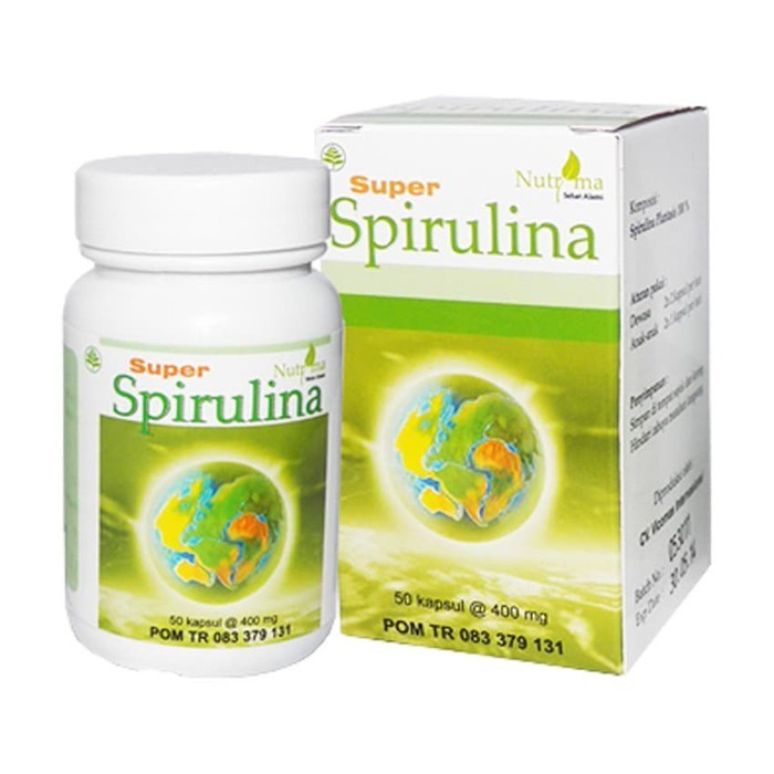 

Super Spirulina Obat Herbal Untuk Suplemen Kesehatan 50 Kapsul