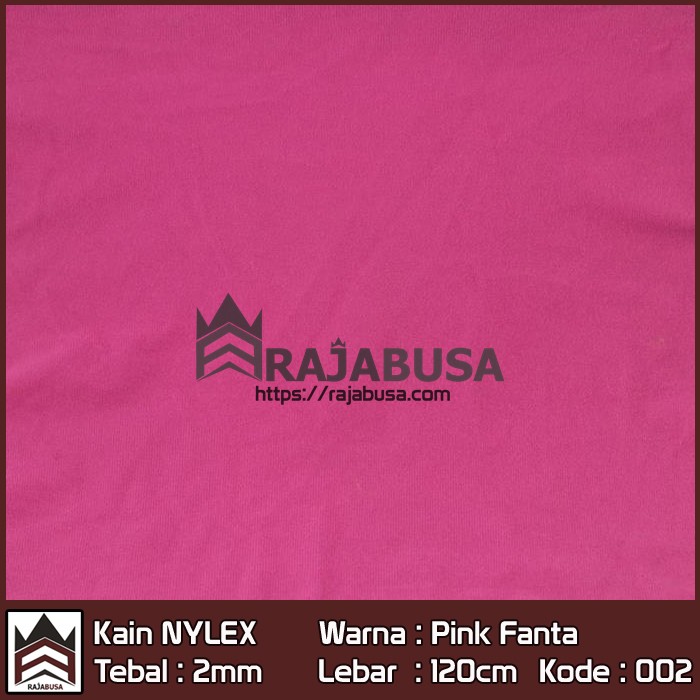 Kain Nylex Pink Fanta - Kain Bulu Pendek | Toko Kain Boneka Terlengkap
