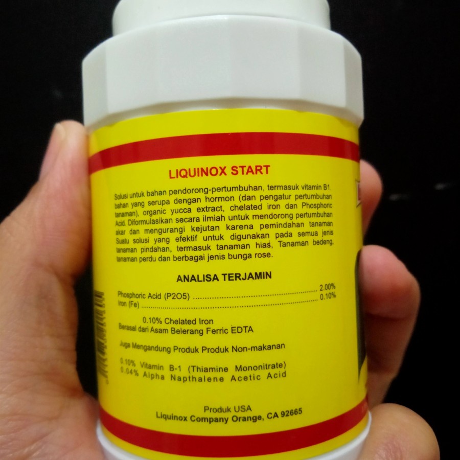 Pupuk Vitamin B1 Tanaman Liquinox vitamin tanaman anti stress