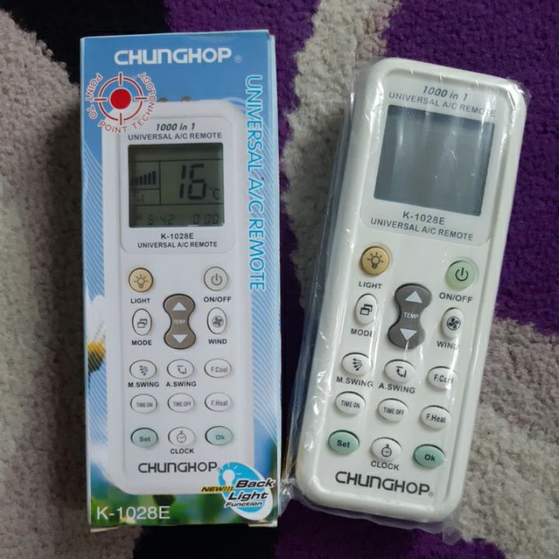 Remot Universal AC chunghop