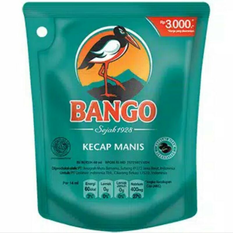 

KECAP BANGO 3000 REFILL / BANGO KECAP MANIS 60ML