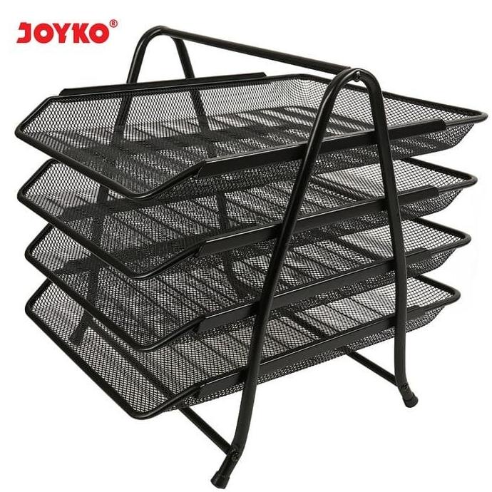 

Office & Stationery | Document Organizer | Paper Document Tray 4 (Empat) Susun Besi Kokoh | Best Seller