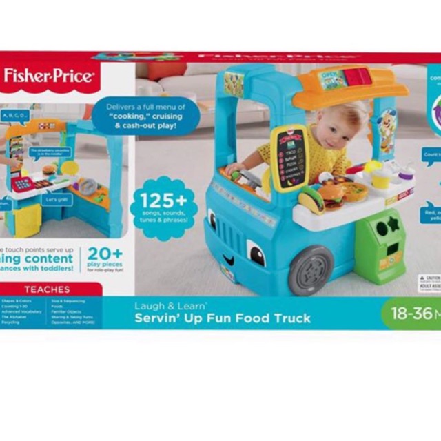 fisher price laugh & learn food truck