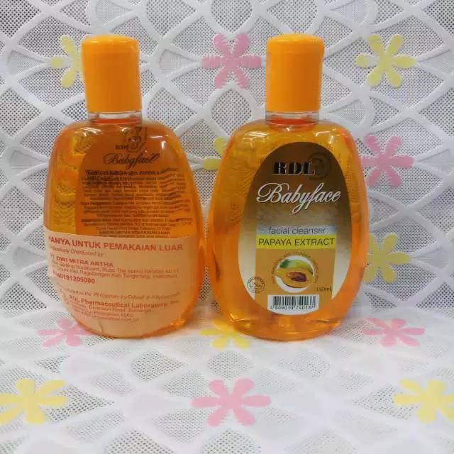 TONER BABY FACE RDL DEEP CLEANSING 150ML KUNING