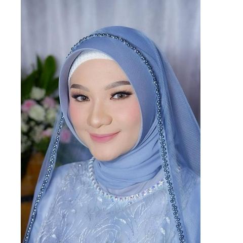 Special Price.. Slayer pengantin veil payet Mutiara veil sunting pelaminan wedding aksesoris fashion