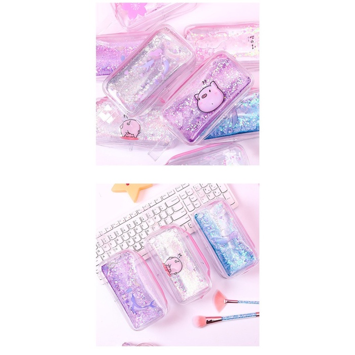 

Hemat Kotak Pensil Kartun/Gadis Kreatif Pasir Hisap/Tas Make Up Diskon