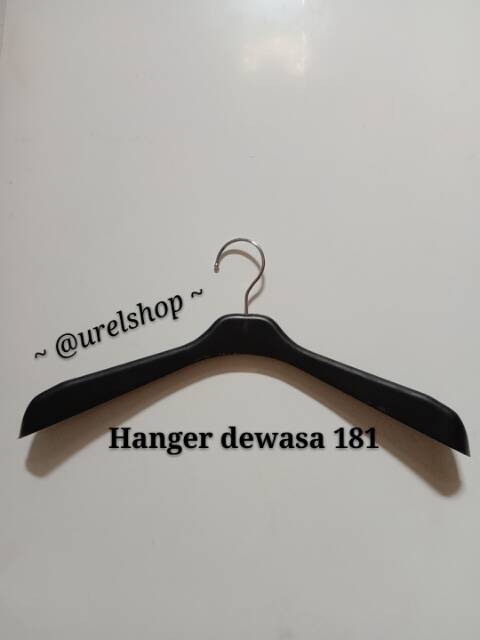 Hanger Baju Dewasa tipe 181 Hitam Harga SATUAN