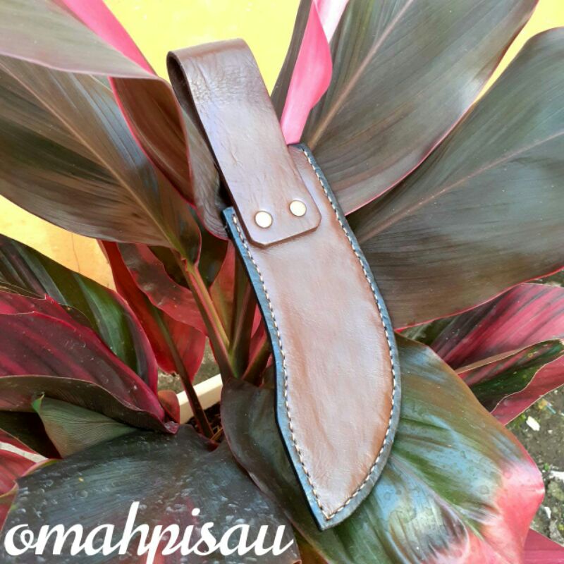 sarung kulit pisau seset kulit 15 cm