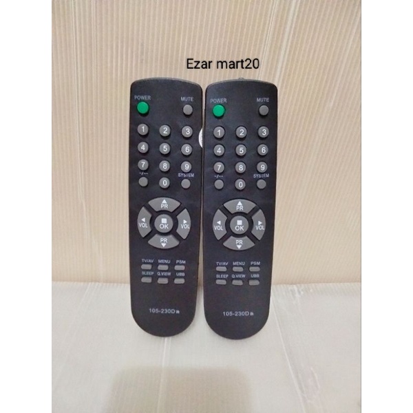 REMOTE TV TABUNG LG 230