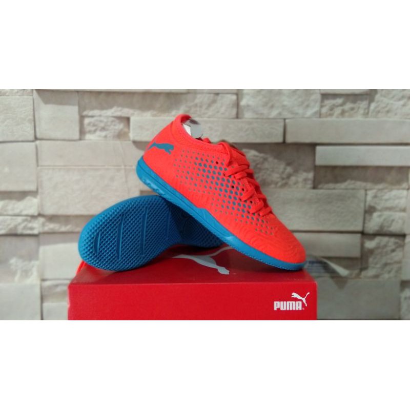 FUTURE 19.4 FG IT Jr Puma Red Blas Blue