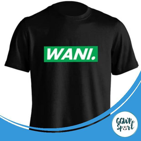 Kaos Distro Premium Wani Baju Distro Lengan Pendek Kekinian Katun Combed 30S Kualitas Terbaik