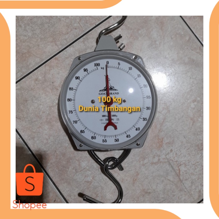 

Dijual onderdil Timbangan Gantung Manual Jarum 25kg50kg100kg Goat Brand 21 Murah