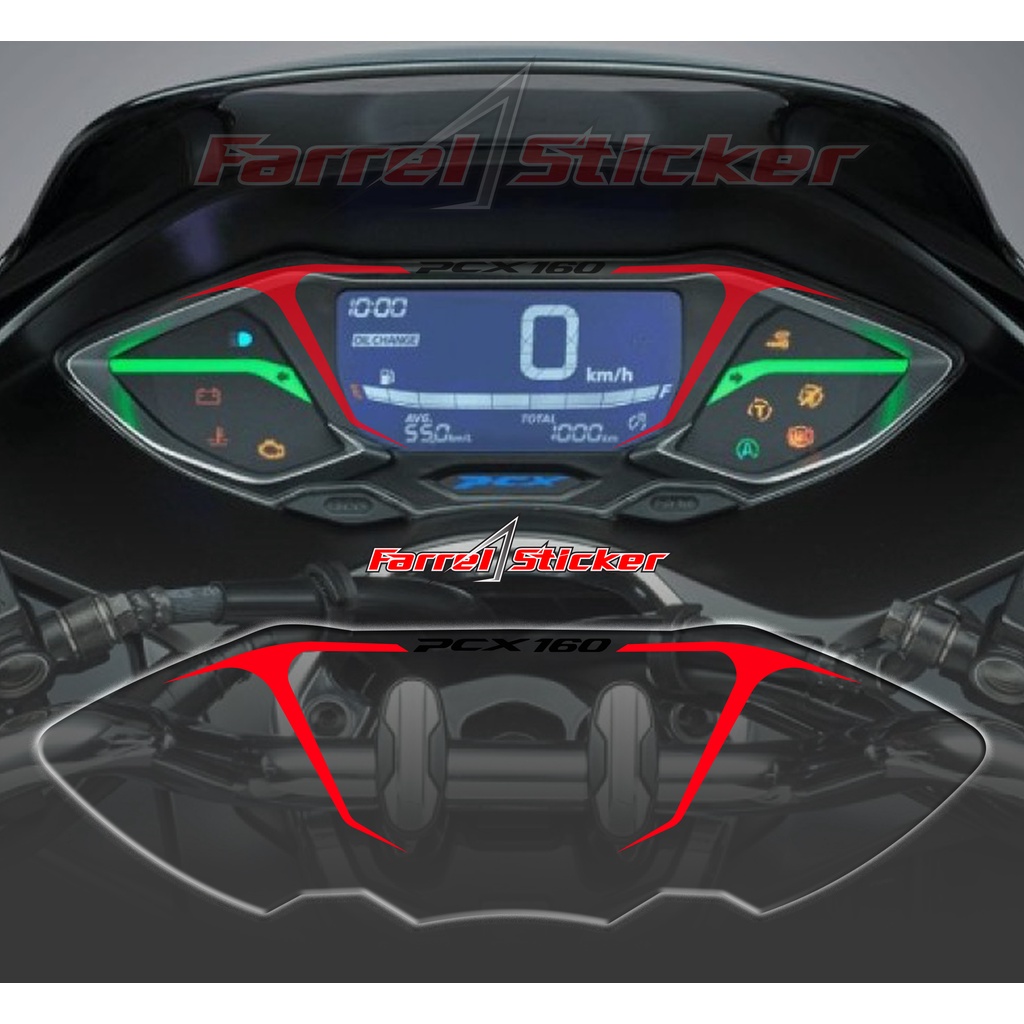 STIKER ANTI GORES SPIDO PCX 160 STICKER SPEEDO METER PCX 160 super glossy