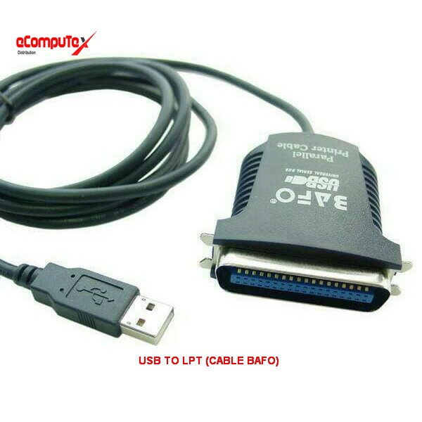 USB TO LPT CABLE BAFO / USB TO LPT  PARALEL PRINTER