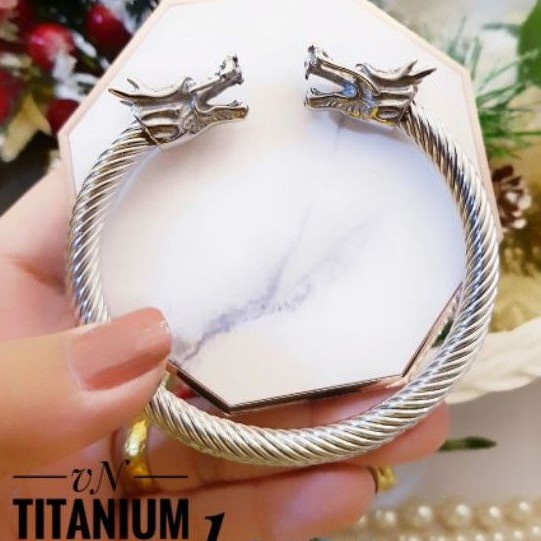 Titanium gelang wanita dewasa 4819