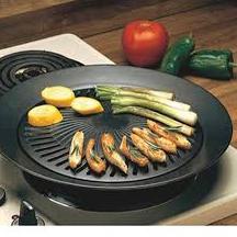 (PROMO FMI38) Smokeless BBQ Grill Pan Bulat Kompor High Quality / Ultra Grill Alat Panggang / Panggangan Portable Serbaguna ✢