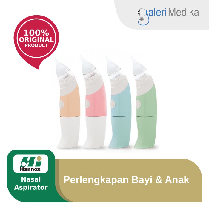 HANNOX Nasal Aspirator - Alat Sedot / Penyedot Ingus Balita dan Bayi