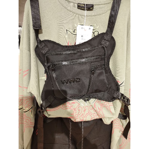 Tas Dada rompi pelindung || Tas Polisi Bershka Original 100% Bestseller 2021 Natal Tahun Baru