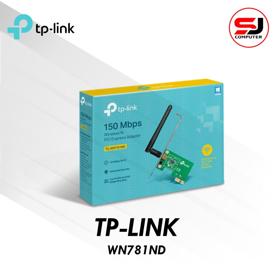 TP-LINK Wireless PCI-E Network Adapter N150 - TL-WN781ND