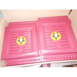 Dijual  lemari plastik lemari pakaian jumbo PH rak susun 3