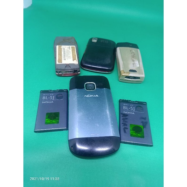 Hp Nokia C3 mati total rusak hp jadul murah rongsok