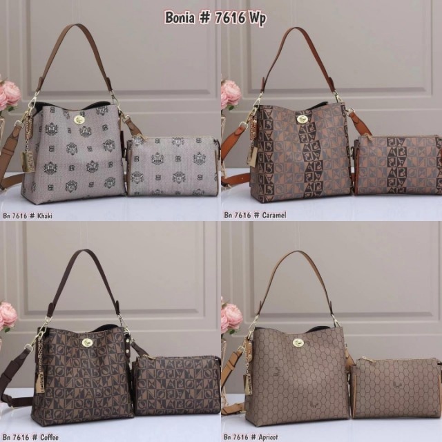 Tas Bonia Charlie Bucket Set Mini Bag BN 7616 Semi Premium